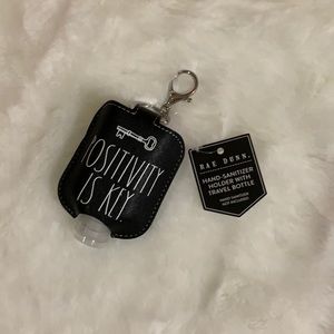 Rae Dun Hand Sanitizer Holder “Positivity Is Key”